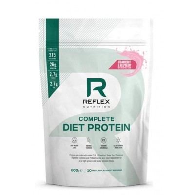 Reflex Nutrition Complete Diet Protein 600g - jahoda/malina