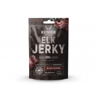 Sušené losí maso Renjer Modern Nordic Elk Jerky Black Pepper 25 g