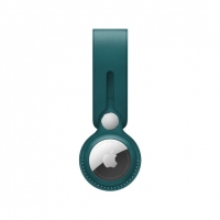 AirTag Leather Loop - Forest Green / SK