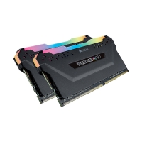 CORSAIR Vengeance RGB PRO black 16GB, DDR4, DIMM, 3200Mhz, 2x8GB, XMP, CL16
