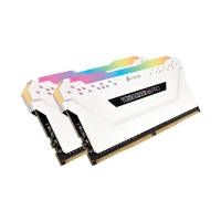 CORSAIR Vengeance RGB PRO white 16GB, DDR4, DIMM, 3200Mhz, 2x8GB, XMP, CL16
