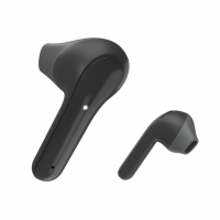 Hama Bluetooth sluchátka Freedom Light, pecky, nabíjecí pouzdro, černá - černá