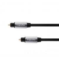 Optický kabel 1,0m Kruger&Matz toslink-toslink