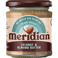 Meridian Coconut and Almond Butter 170g (Kokosovo-mandlový krém)