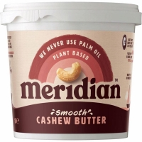 Meridian Cashew Butter 1kg Smooth (Kešu krém jemný)