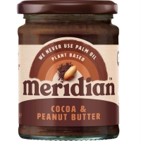 Meridian Cocoa and Peanut Butter 280g (Kakaovo-arašídový krém)