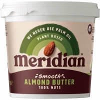 Meridian Almond Butter 1kg Smooth (Mandlový krém jemný)