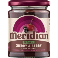 Meridian Fruit Spread 284g cherry and berry Organic (Ovocný džem BIO)