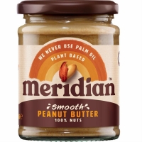 Meridian Peanut Butter 280g Smooth (Arašídový krém jemný)