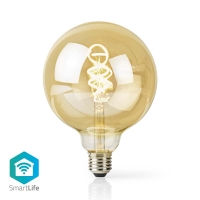 SmartLife LED žárovka | Wi-Fi | E27 | 360 lm | 4.9 W | Warm to Cool White | 1800 - 6500 K | Sklo | Android™ / IOS | Glob
