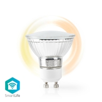 SmartLife LED Bulb | Wi-Fi | GU10 | 330 lm | 5 W | Teplá Bílá | 1800 - 2700 K | Energetická třída: A+ | Android™ / IOS |