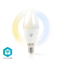 SmartLife LED Bulb | Wi-Fi | E14 | 350 lm | 4.5 W | Studená Bílá / Teplá Bílá | 2700 - 6500 K | Energetická třída: A+ | 