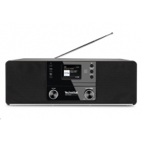 Stolní rádio TechniSat DIGITRADIO 370 CD IR, DAB+, internetové rádio, FM, Wi-Fi, Bluetooth, CD, USB, černá