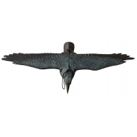 Plašič ptáků Vrána černá, letící 80x11x45cm