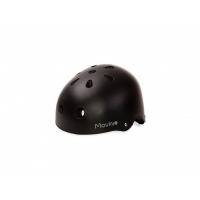 Ochranná helma přilba Movino pro děti velikosti M 54-58 cm black