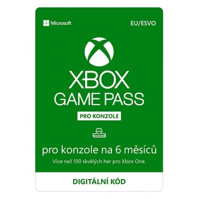 ESD XBOX - Game Pass Console - předplatné na 6 měsíců (EuroZone)