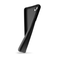 Zadní pogumovaný kryt FIXED Story pro Samsung Galaxy A03, černý