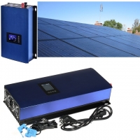 Solarmi GridFree 2000M solární elektrárna: 2kW GTIL měnič s limiterem + 6x 380Wp solární panel, mono, černý