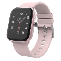 iGET FIT F20 Pink - chytré hodinky, 1,4" IPS, 160 mAh, světle růžový pásek