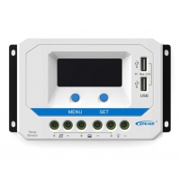 EPsolar VS3024AU solární PWM regulátor 12/24 V, 30 A, USB, vstup 50V