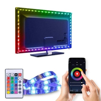 LED WIFI smart RGB pásek pro TV Solight WM58, 4x50 cm, USB