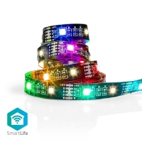 LED pásek Nedis BTLS20RGBW SmartLife Full Color, Bluetooth, RGB, teplá bílá, IP20, Android / iOS