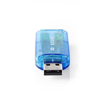 Zvuková karta | 5.1 | USB 2.0 | Připojení mikrofonu: 1x 3.5 mm | Připojení náhlavní soupravy: 3.5 mm Male