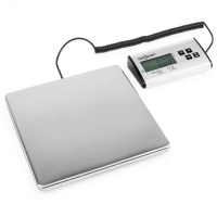 OneConcept Marketeer, digitální váha na balíky, 150 kg / 50 g, 27 x 27 cm
