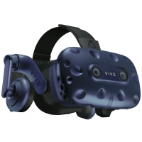 HTC VIVE PRO Full kit Brýle pro virtuální realitu/ 2x externí snímače pohybu / 2x ovládač / link box / kompletní kabeláž