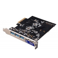 AKASA PCIe karta 2xUSB 3.2 Gen 2 Type-C a 3xType-A