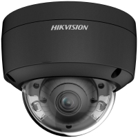 Hikvision DS-2CD2147G2-LSU(2.8mm)(C)BLACK 4MPix IP Dome ColorVu AcuSense kamera; LED 30m; mikrofon; WDR 130dB, IP67,IK10