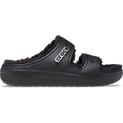 Crocs Classic Cozzzy Sandal  - Black/Black, M6/W8 (38-39)