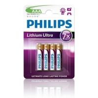 Philips Lithium Ultra AAA/FR03 4KS FR03LB4A/10 mikrotužkové lithiové baterie