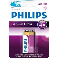 Philips Lithium Ultra 9V 1KS 6FR61LB1A/10 lithiová baterie