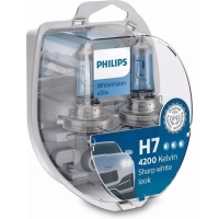 WhiteVision Ultra Philips (set - 2ks) 12972WVUSM H7 12V 55W 