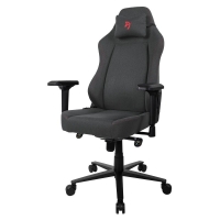 AROZZI herní židle PRIMO Woven Fabric/ černá/ červené logo