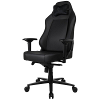AROZZI herní židle PRIMO Full Premium Leather Black/ 100% přírodní italská kůže/ černá