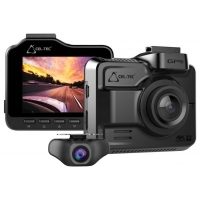 CEL-TEC digitální kamera do auta K4 Dual GPS/ 4K/ 1080p