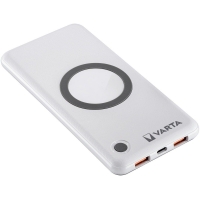 VARTA Portable Wireless Powerbank 10000mAh Silver