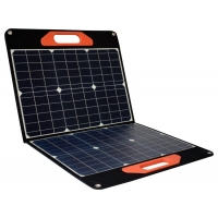 GOOWEI ENERGY Solární panel skládací SN-ME-SC60W 60W pro nabíjení NTB DC konektorem, USB A a C porty