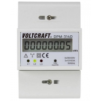 Digitální třífázový elektroměr 100 A VOLTCRAFT DPM-314D