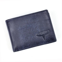 Kožená peněženka Buffalo N1184-HP - modrá