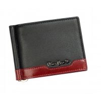 Kožená peněženka Pierre Cardin TILAK37 9 - černá/červená 