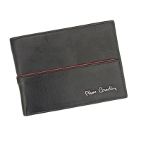 Kožená peněženka Pierre Cardin TILAK38 8805 - černá/červená 