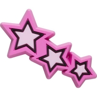 Crocs ozdoba Jibbitz Triple Pink Star