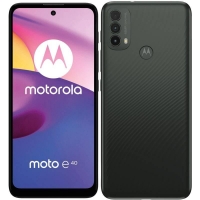 Motorola Moto E40 4+64GB DS GSM tel. Dark Cedar