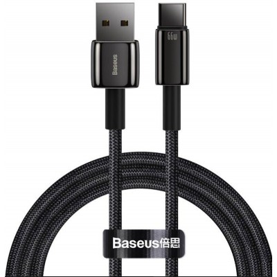 Baseus CATWJ-C01 Tungsten Gold Kabel USB-C 66W 2m Black
