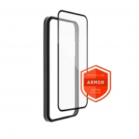 Prémiové ochranné tvrzené sklo FIXED Armor s aplikátorem pro Apple iPhone 14 Plus/13 Pro Max, černé