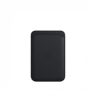 iPhone Leather Wallet w MagSafe - Midnight