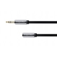 Kabel Audio Kruger&Matz KM0317 přímý Jack 3.5 stereo prodlužovací 3m